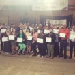 Ato de posse da Federação dos Trabalhadores das Indústrias da Alimentação do RS.