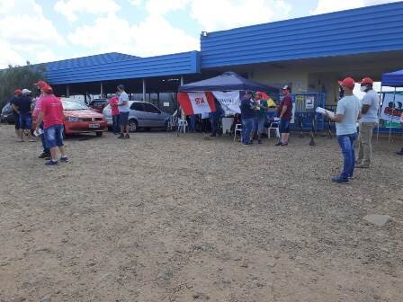 A Caravana de Luta chega em Trindade do Sul