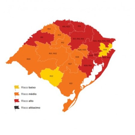 Santo Ângelo entra na BANDEIRA VERMELHA - distanciamento controlado